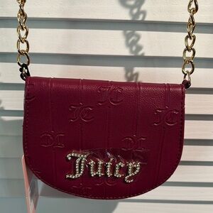 NWT Juicy Couture small Purse/Wallet/Crossbody Combo w/Creditcard, Coin pocket.